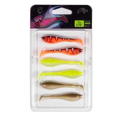 Shad Fox Rage Micro Spikey Mixed Colour Pack, 4cm, 8buc foto