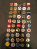 N63 Lot 50 bucati diferite capace de bere si suc, pentru colectie sau proiecte