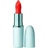 MAC Cosmetics Holiday MACximal Satin Lipstick Ruj crema hidratant culoare Unexpected Red 3.5 ml