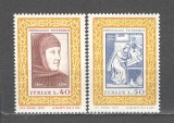 Italia.1974 600 ani moarte F.Petrarca:poet-Fresca MI.588
