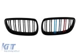 Racitor cu nervuri duble vopsit &icirc;n negru cu decorare M, potrivit pentru BMW Seria 3 E92 Coupe, E93 Cabriolet 2006-2009 Performance AutoTuning