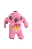 Cumpara ieftin Jucărie de pluș interactivă, roz, 35 cm, efect de respirație calmant și melodii liniștitoare
