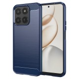 Husa Honor 400 Smart 5G Asteroid GSM Carbon Silicone, albastru