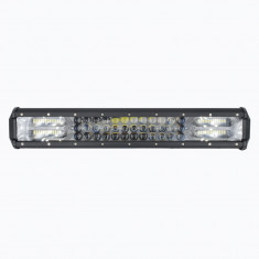 Proiector LED 84W 12-24V 4D lupa Spot 30