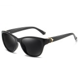 Ochelari de Soare pentru Femei - Techsuit (A572) - Black / Gray