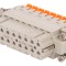 Conector HDC Inserturi Contact Mamă 16 PIN 16 PE