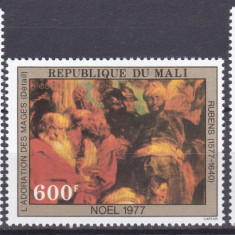 DB1 Pictura Mali 1977 Rubens 400 Ani 3 v. MNH