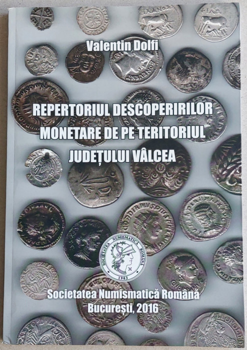 Repertoriul descoperirilor monetare din Valcea, numismatica, dedicatie autor