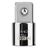 Adaptor tubular 3/4" M la 1/2" F din otel crom-vanadiu NEO TOOLS