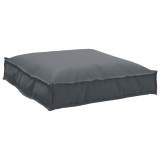 VidaXL Pernă pentru șezut din paleți Antracit 70 x 70 x 12 cm