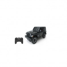 Rastar - Masinuta cu telecomanda Jeep Wrangler JL, Scara 1:24, Negru