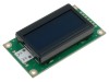 Display LCD Alfanumeric 8x2 LED Raystar Optronics FSTN Negative ST7066U 14 Pini 3-3.6V