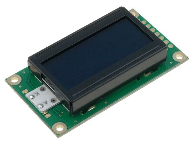 Afişaj LCD alfanumeric 8x2, LED