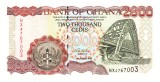 Ghana 2 000 2000 Cedis 2003 P-33 UNC