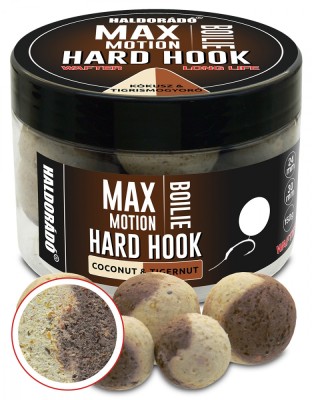 Haldorado - Boilies de carlig MAX MOTION Boilie Hard Hook Wafter 24, 30 mm, 150g - Cocos &amp;amp; Alune Tigrate foto