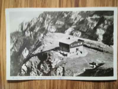 anii 60 Carte Postala Muntii Bucegi Cabana CCS Consilul Central Sindicatelor RPR foto