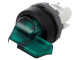 Comutator Rotativ 22mm Verde IP66 3 Pozitii