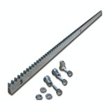 Cumpara ieftin Cremaliera metalica zincata 30x12 mm - lungime 1M CRM4, MOTORLINE