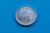 10 Lire 1963 Vatican-UNC-RAR, Europa, Aluminiu