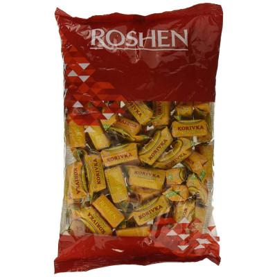 Bomboane Fondate cu Lapte Roshen Korivka, 1Kg, Bomboane cu Lapte, Bomboane cu Lapte Roshen, Bomboane Lapte Roshen, Bomboane Korivka, Bomboane Korivka foto