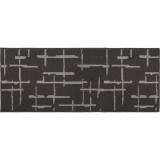 Covor Bucătărie 50X120 Cm &ndash; Linea Gri Inchis Compozitie 100% Polyester Moftx