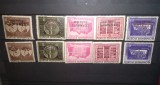 TIMBRE ROMANIA LP 146 I LP 146 II 1941 FRATIA DE ARME SUPRATIPAR ODESA MH