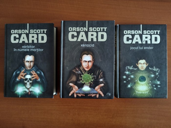 Orson Scott Card &ndash; Saga lui Ender (3 vol. hardcover)