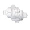 Oglinzi Decorative Hexagonale tip Fagure Hexagon pentru Baie Bucatarie si Living - 12 Bucati Sticker L, Original Deals