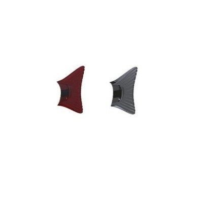 Rezerva coada Biwaa Seven 10cm Red and Smoke 2 buc foto