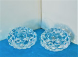 Cumpara ieftin Suporturi cristal masiv set 2 - Raspberry - design Anne Nilsson, Orrefors Suedia