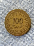 MONEDA - 100 MILLIEMES 1983-TUNISIA-, Africa