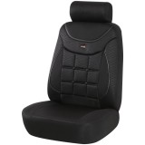 Huse scaun auto Negru Silver 606