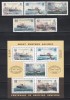 Guernsey 1989 - Nave de pasageri, Serie + Colita, MNH, Nestampilat