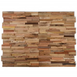 VidaXL Panouri de placare pereți, 10 buc., 1,03 m&sup2;, lemn tec reciclat