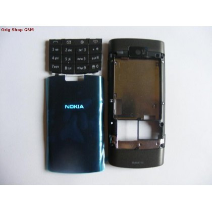 Carcasa Nokia X3-02 (Fara Touchscreen) Negru Cal.A
