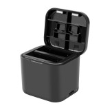 &Icirc;ncărcător + husă pentru card de memorie PULUZ pentru Insta360 Ace / Ace Pro / Ace Pro 2