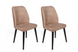 Set scaune (2 bucăți) Dallas Chair Set (2 Pieces), Bej, 50x90x49 cm