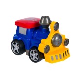 Locomotiva multicolora, 11x7x8 cm, plastic, ATU-085015, Oem