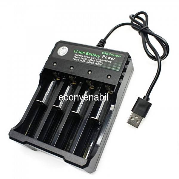 Incarcator 8 Tipuri Acumulatori 3.7V Li-Ion Cablu USB BH04210004U Incarcator 8 Tipuri Acumulatori 3.7V Li-Ion Cablu USB BH04210004U