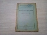 DESCRIEREA CATOR-VA FOSILE TERTIARE din Nordul Moldovei - Ioan Simionescu -1901, Alta editura