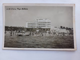 CARTE POSTALA INTERBELICA EFORIE-PLAJA BELLONA., Circulata, Fotografie