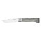 Cutit de buzunar N&deg;08, inox, 8,5cm, &quot;Tradition Luxe&quot;, Grey Birch - Opinel