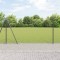 Zid Hexagonal vidaXL Gri 1.2x50 m Metal