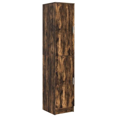 vidaXL Rafturi Stejar afumat 35 x 39 x 168 cm Lemn compozit 869334 foto