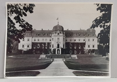 CASTELUL LANY , RESEDINTA PRIMULUI PRESEDINTE A CEHOSLOVACIEI , T. MASARYK , FOTOGRAFIE MONOCROMA, PERIOADA INTERBELICA foto