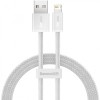 Cablu Date si Incarcare USB-A - Lightning Baseus Dynamic Series, 18W, 1m, Alb CALD000402, Apple