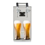 Zapfanlage - Kontakt 40 Bierzapfanlage 2-leitig Trockenk&uuml;hler, Durchlaufk&uuml;hler 50 Liter/h, Green Line