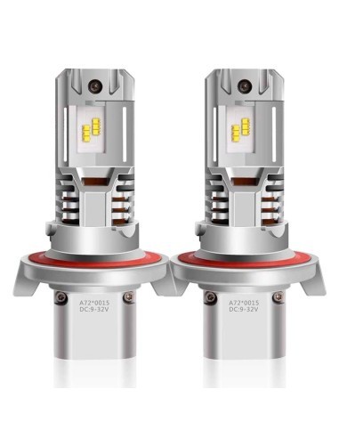 Set 2 leduri H13 Canbus, 6000k, 55W, 10.000 Lm, 12V-24V