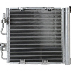 Condensator climatizare Opel Astra G, 04.2003-12.2009, motor 1.7 CDTI, 59 kw diesel, cutie manuala, full aluminiu brazat, 410 (360)x380 (365)x17 mm,