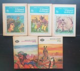 2 titluri JAMES FENIMORE COOPER: Ultimul mohican (3vol.) / Preria (2 vol.)